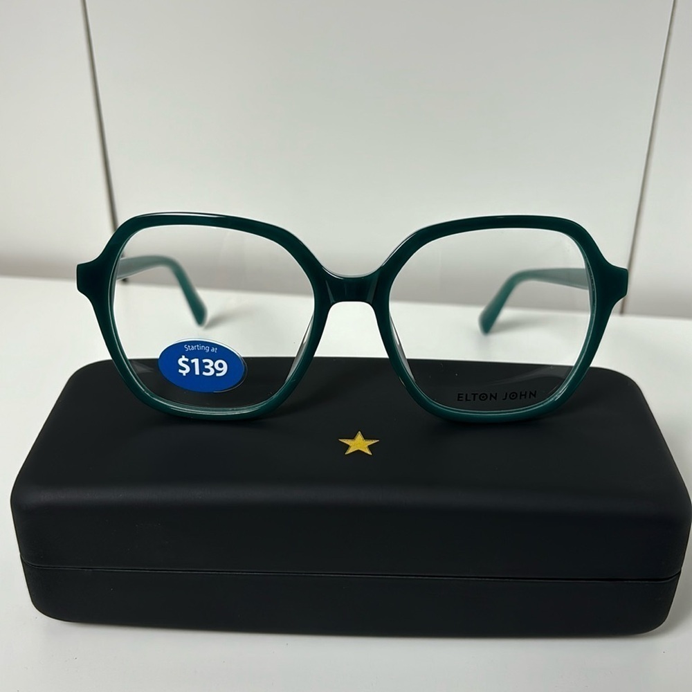 ☀️NWT Elton John Fashion Glasses